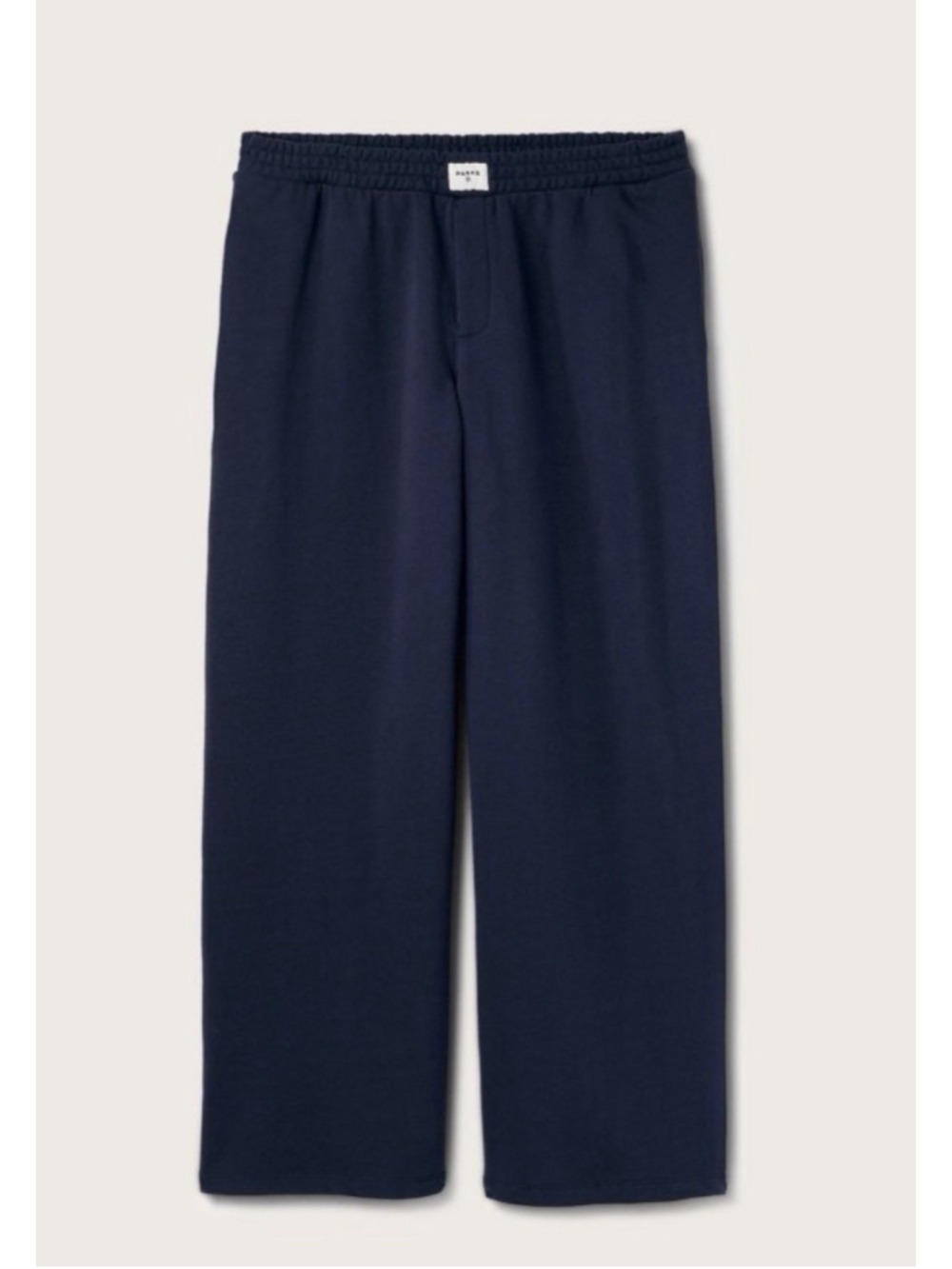 Women's High-Rise Boxer Sweatpants - Parke x Target Navy Blue XL
